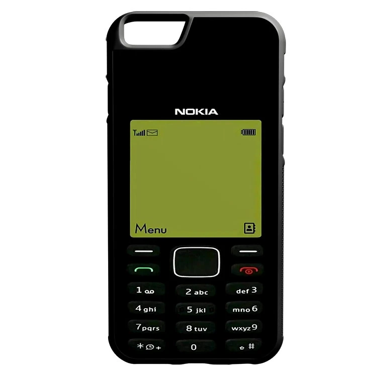 کاور طرح موبایل قدیمی مناسب برای گوشی موبایل اپل iphone 7/8/se 2020/se 2022