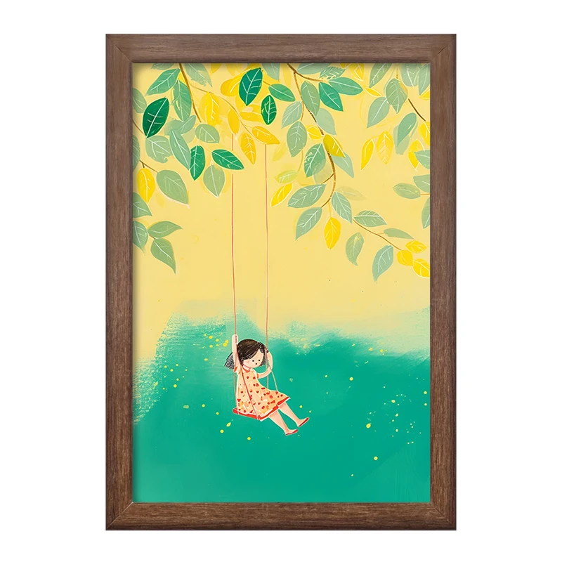 تابلو خندالو طرح دخترانه فانتزی کد F10907