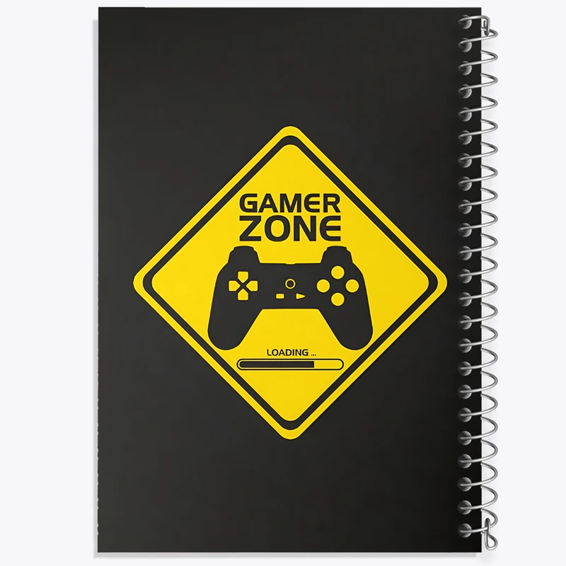 دفتر شطرنجی 50 برگ خندالو طرح گیمر (Gamer) کد F6852