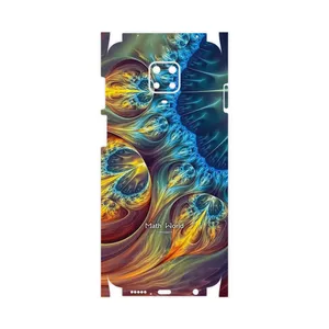 MAHOOT Mathematical Geometric Shape 8-FullSkin Cover Sticker for Xiaomi Redmi Note 9 Pro