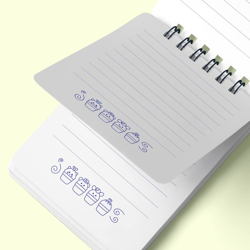 دفترچه یادداشت 80 برگ مدل A17