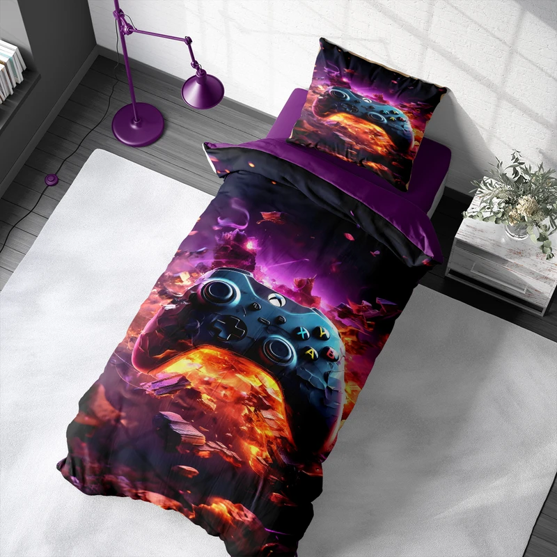 سرویس خواب 1 نفر 4 تکه مدل دیجیتال