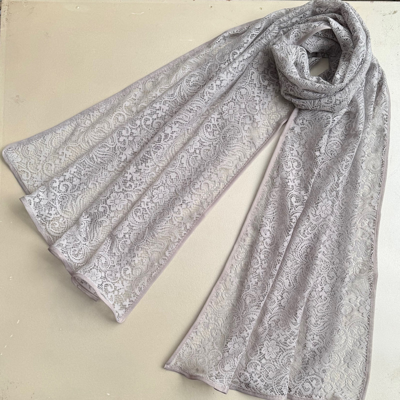 شال زنانه مدل توری گیپور