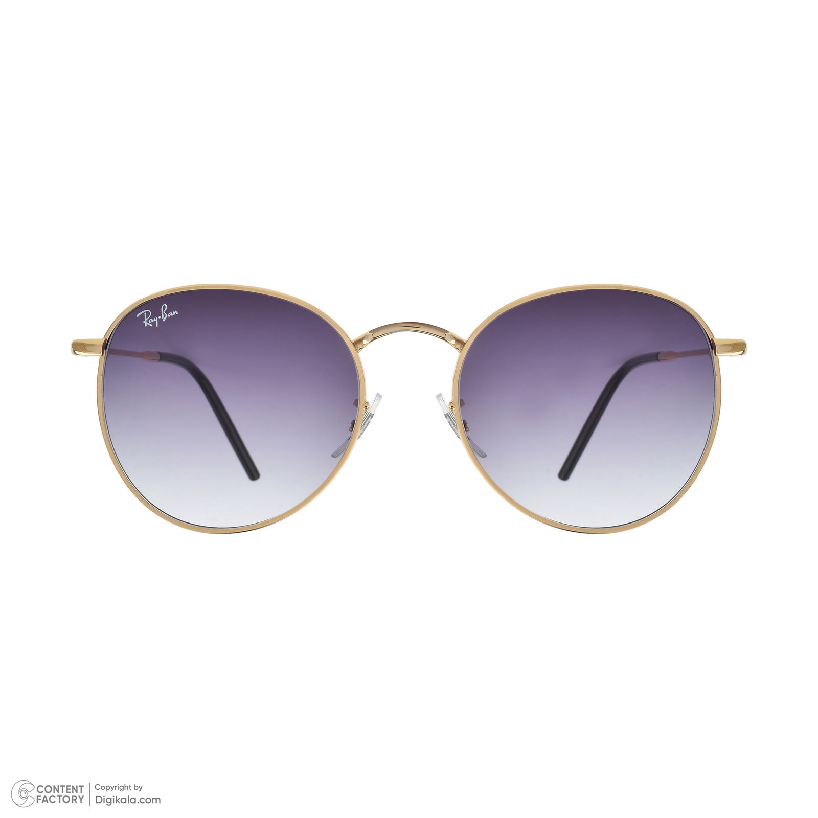 عینک آفتابی گرد زنانه ری بن مدل 0RB0103S-001-CR -  - 2