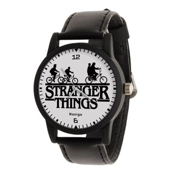 ساعت مچی عقربه ای ناکسیگو طرح Stranger Things کد LF4244