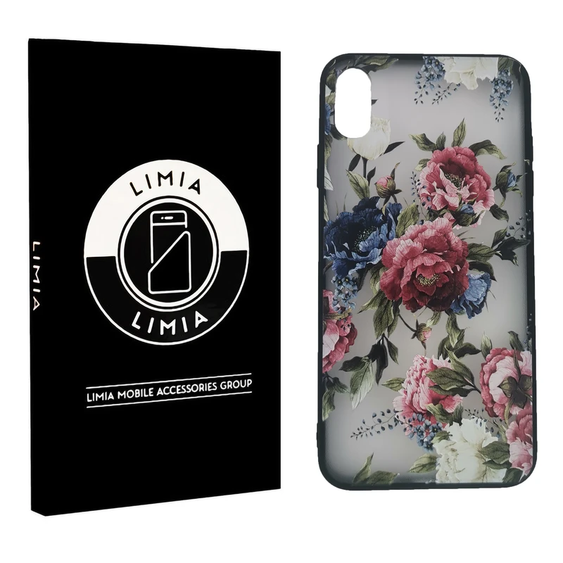 کاور لیمیا مدل فانتزی طرح گل مناسب برای گوشی موبایل اپل Iphone XS Max