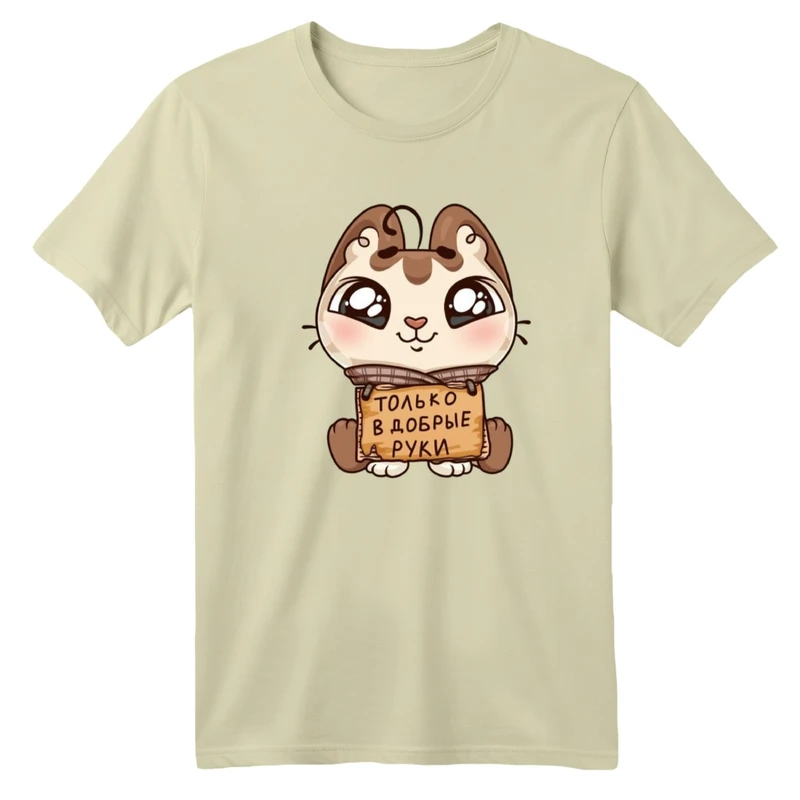 تی شرت آستین کوتاه بچگانه مدل گربه