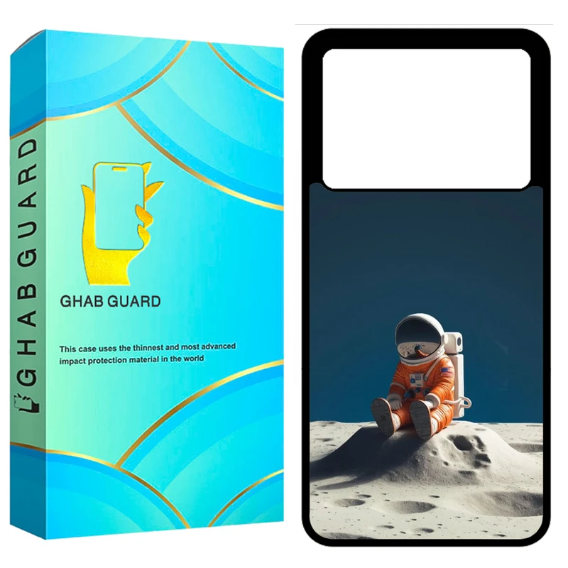 کاور قاب گارد طرح فضانورد مدل GCHPK60 مناسب برای گوشی موبایل شیائومی Poco X6 Pro 5G / Redmi K70E