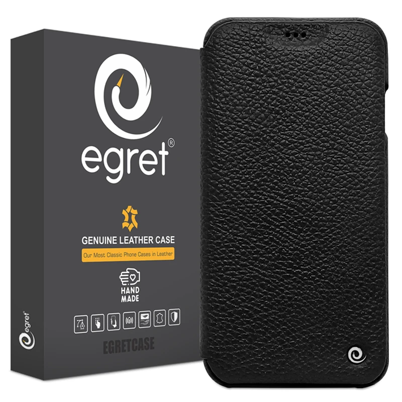 کیف کلاسوری اگرت مدل Floater چرمی مناسب برای گوشی موبایل اپل iPhone 12 Pro