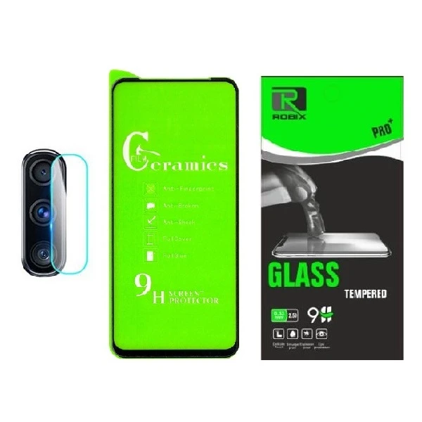 محافظ صفحه نمایش روبیکس مدل CR-A11مناسب برای گوشی موبایل سامسونگ Galaxy A11 به همراه محافظ لنز دوربین