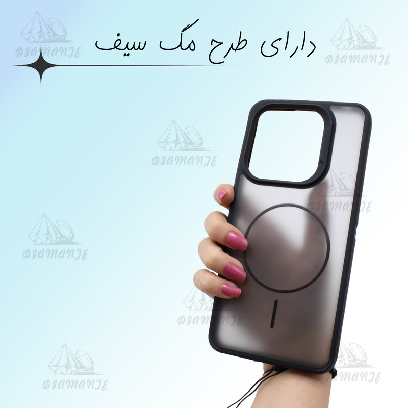 کاور دیامانته مدل Macky Bk مناسب برای گوشی موبایل شیائومی Redmi Note 14 Pro Plus