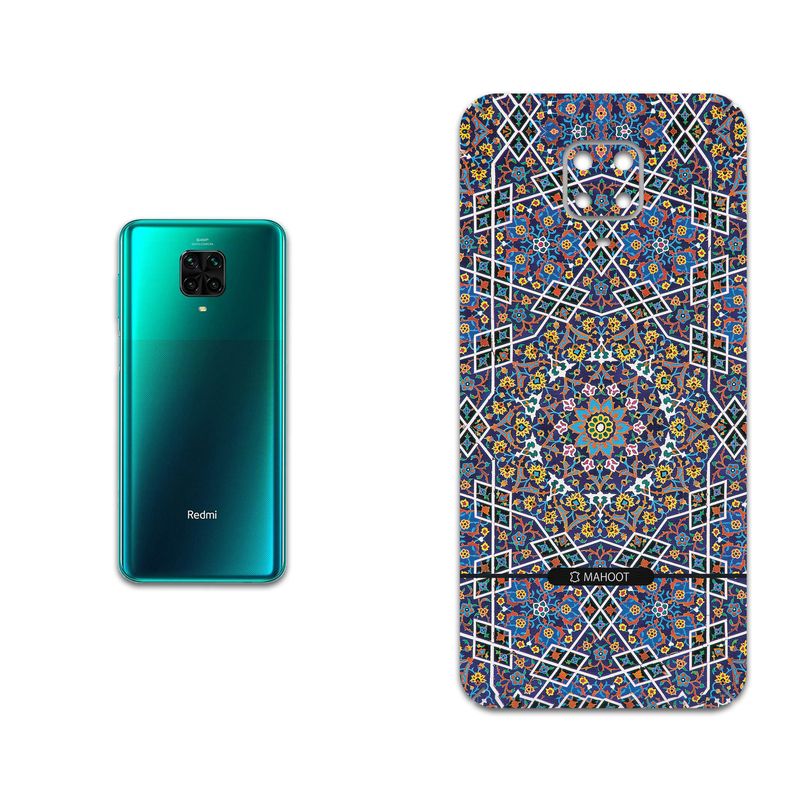 برچسب پوششی ماهوت مدل Imam-Reza Shrine-Tile مناسب برای گوشی موبایل شیائومی Redmi Note 9 Pro