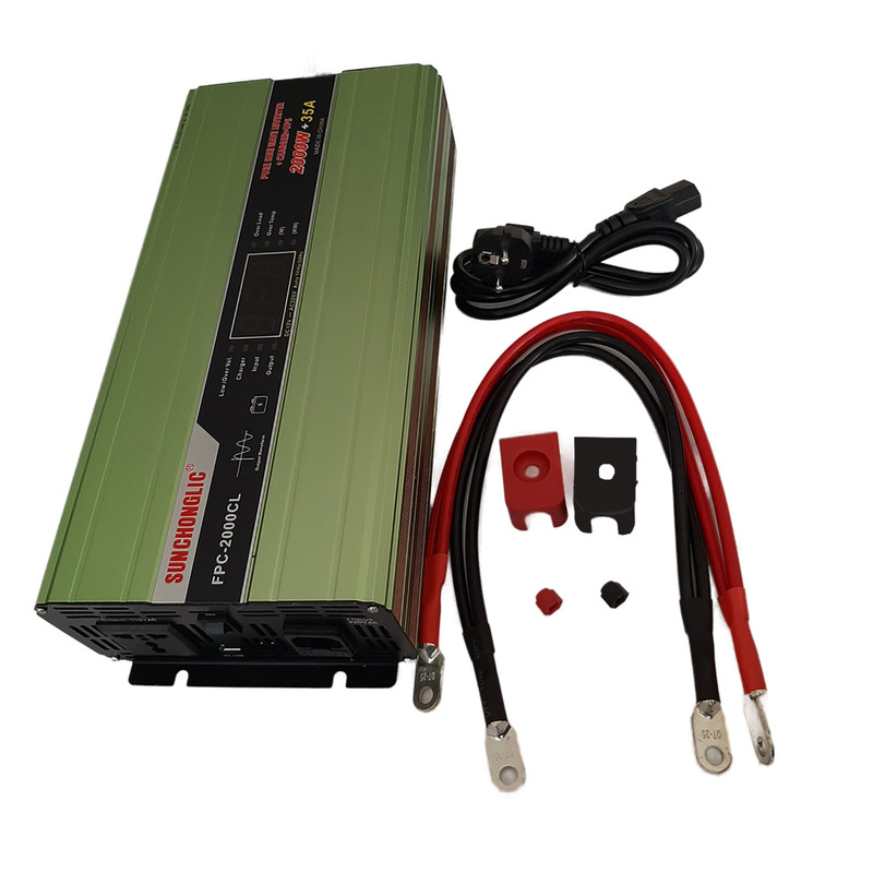 اینورتر شارژر سینوسی سانچونگلیک مدل FPC-2000CL ظرفیت 2000 وات