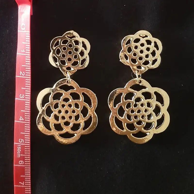 گوشواره زنانه مدل گل