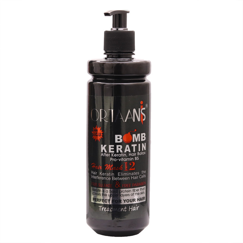 ماسک مو اورتانیس مدل پرو کراتینه حجم 500 میلی لیتر