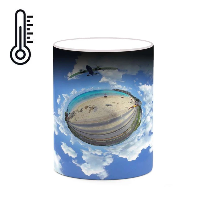 ماگ حرارتی کاکتی مدل فضا و کهکشان کد mgh19964