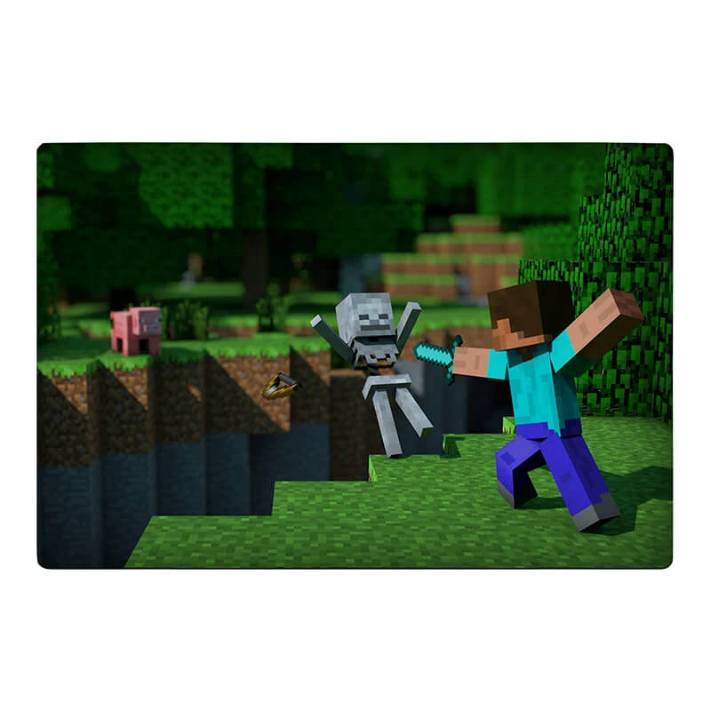 ماوس پد مخصوص بازی مدل زیگ زاگ  طرح minecraft کد 4289