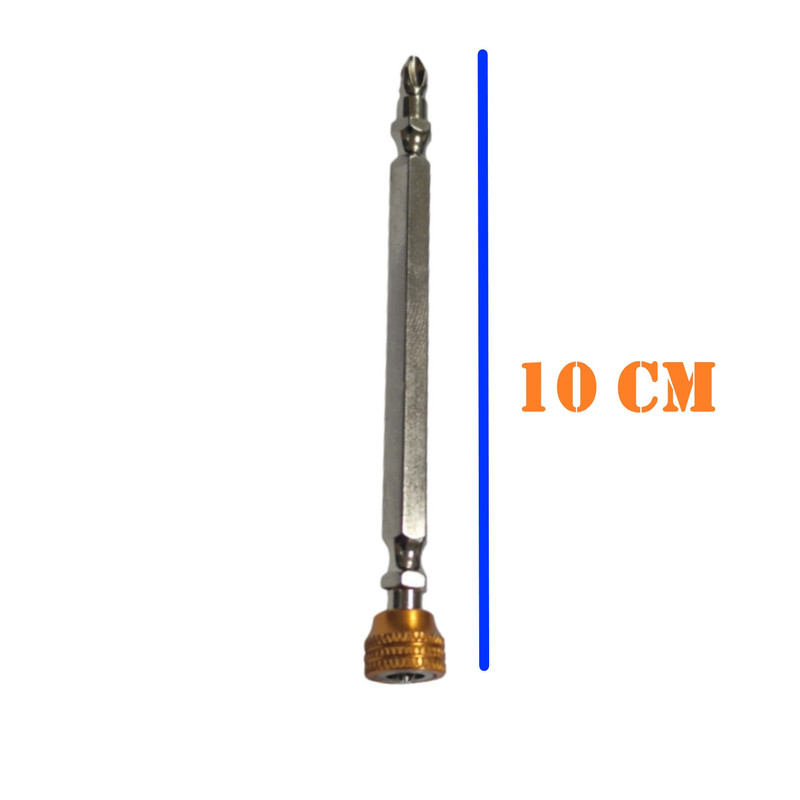 سری پیچ گوشتی دو سر چهار سو مدل مگنت دار کد 10