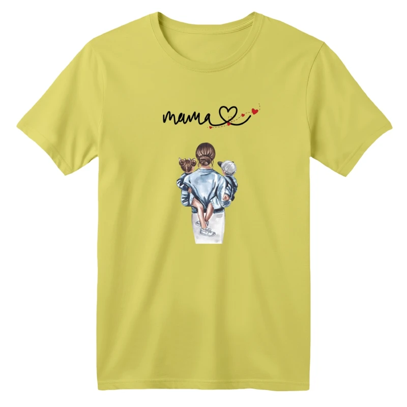 تی شرت آستین کوتاه بچگانه مدل مادر