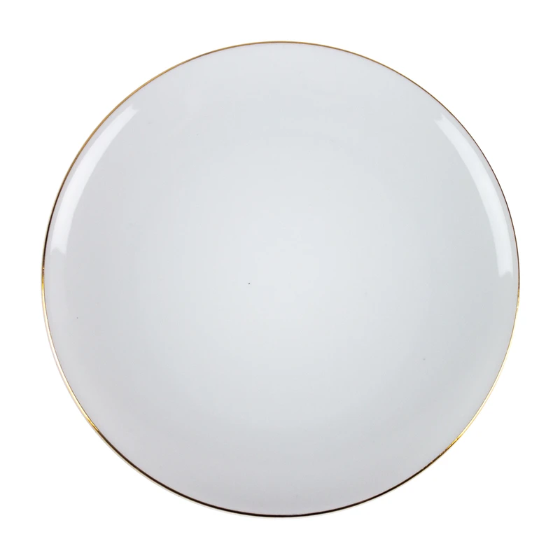 بشقاب غذاخوری لورین مدل تخت 25 دیپلمات بسته 6 عددی