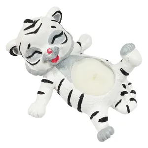 شمع مدل VARWHT طرح ببر کد 001