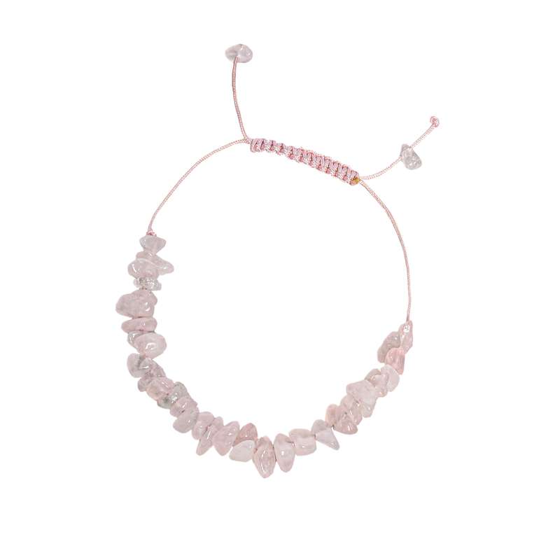 دستبند مدل رزکوارتز دستبند مدل رزکوارتز