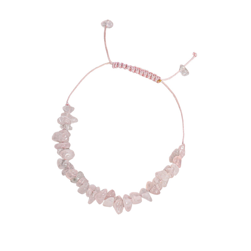 دستبند مدل رزکوارتز دستبند مدل رزکوارتز