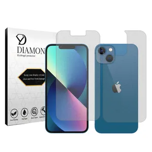 Diamond Tough model matte screen protector suitable for Apple iPhone 13 mobile phone along with the back protector 