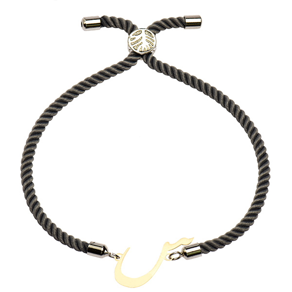 دستبند طلا 18 عیار دخترانه کرابو طرح س مدل Krd1517