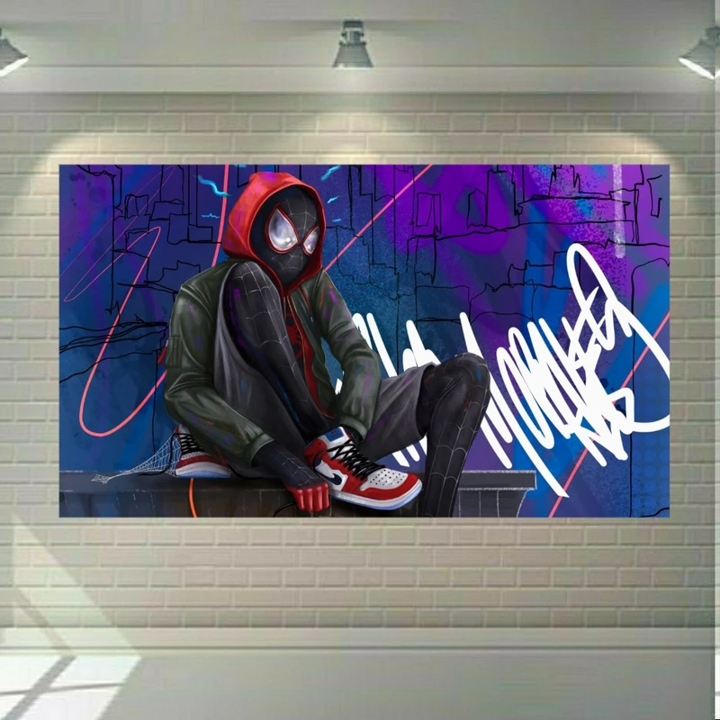 تابلو بوم طرح اسپایدرمن - spiderman مدل SDB206