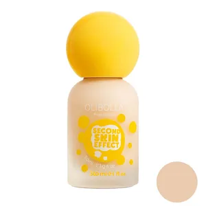 کرم پودر مایع spf30 اولیبولا مدل Velmatt شماره 01 مناسب برای انواع پوست حجم 50 میلی لیتر