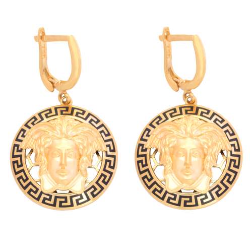 گوشواره طلا 18 عیار زنانه طلای مستجابی کد V1