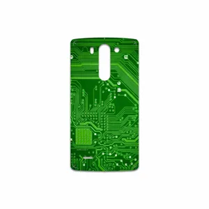 MAHOOT Green Printed Circuit Board Cover Sticker for LG G3 Beat