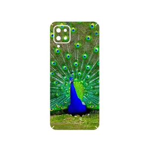 MAHOOT Peacock Cover Sticker for Samsung Galaxy A12 Nacho