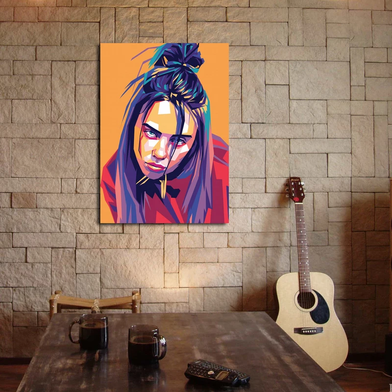 پوستر مدل بیلی ایلیش کد ب 4