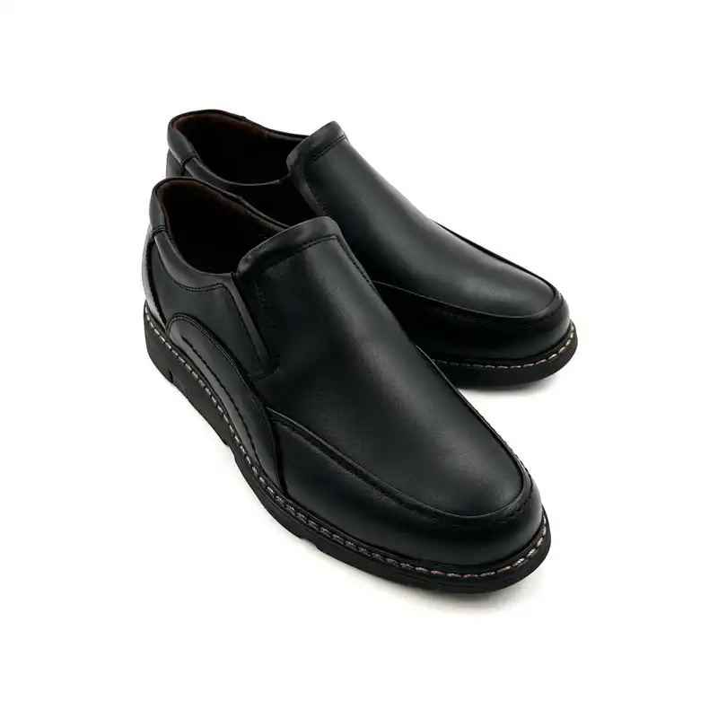 کفش روزمره مردانه چرم میخچی مدل V352