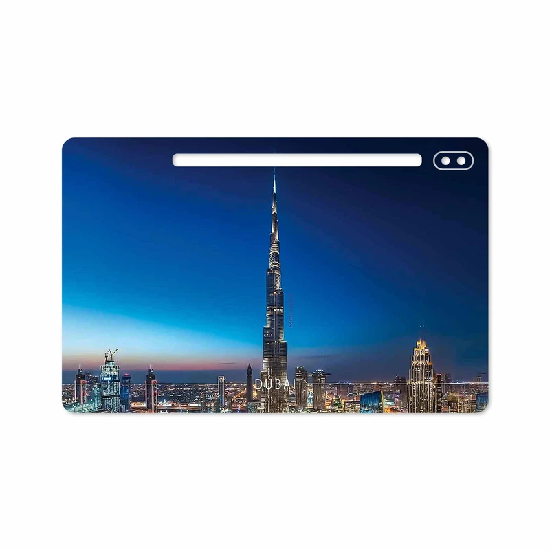 برچسب پوششی ماهوت مدل Dubai City مناسب برای تبلت سامسونگ Galaxy Tab S6 2019 SM-T865