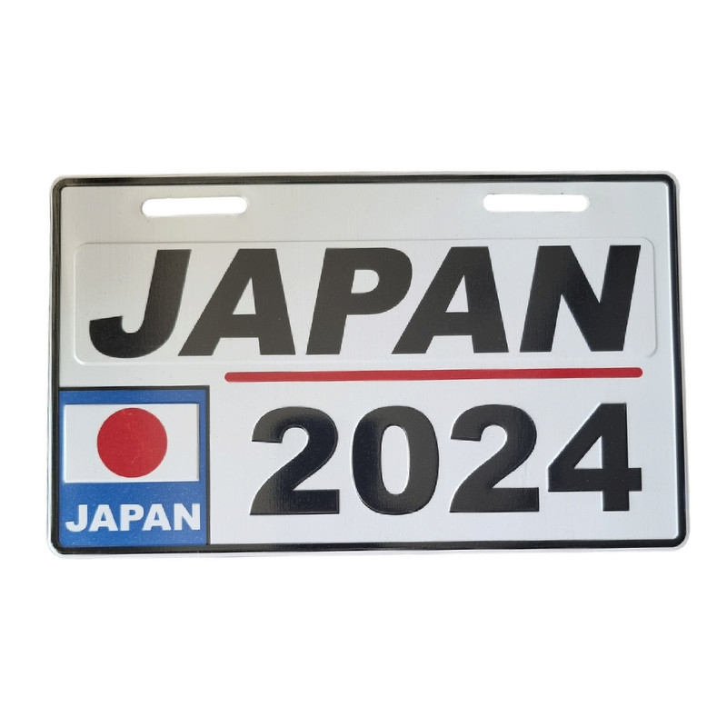 پلاک موتورسیکلت مدل JAPAN/2024