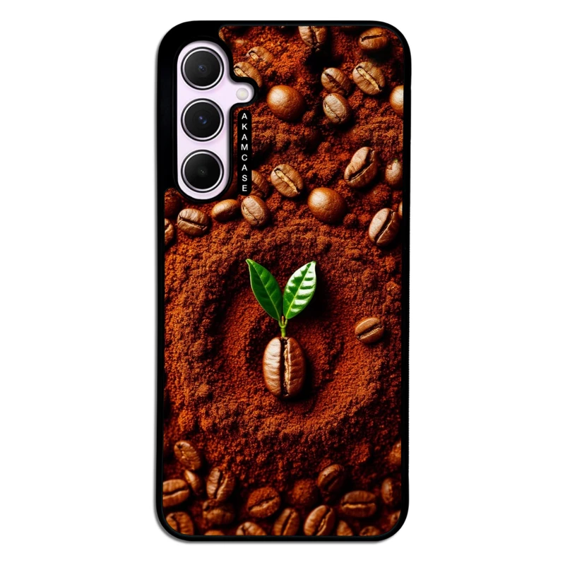 کاور آکام مدل AMC-WSGA35-COFFEE-14 مناسب برای گوشی موبایل سامسونگ Galaxy A35