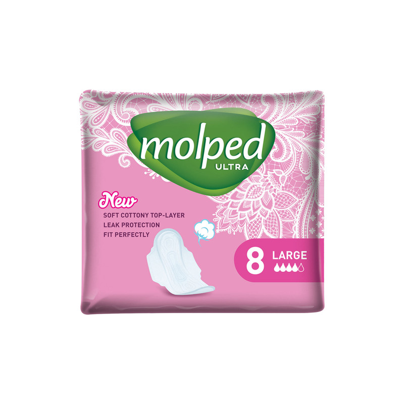 نوار بهداشتی مولپد مدل Ultra مجموعه 4 عددی