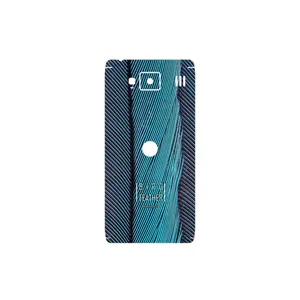 MAHOOT Turquoise feathers Cover Sticker for Motorola Droid Razr HD