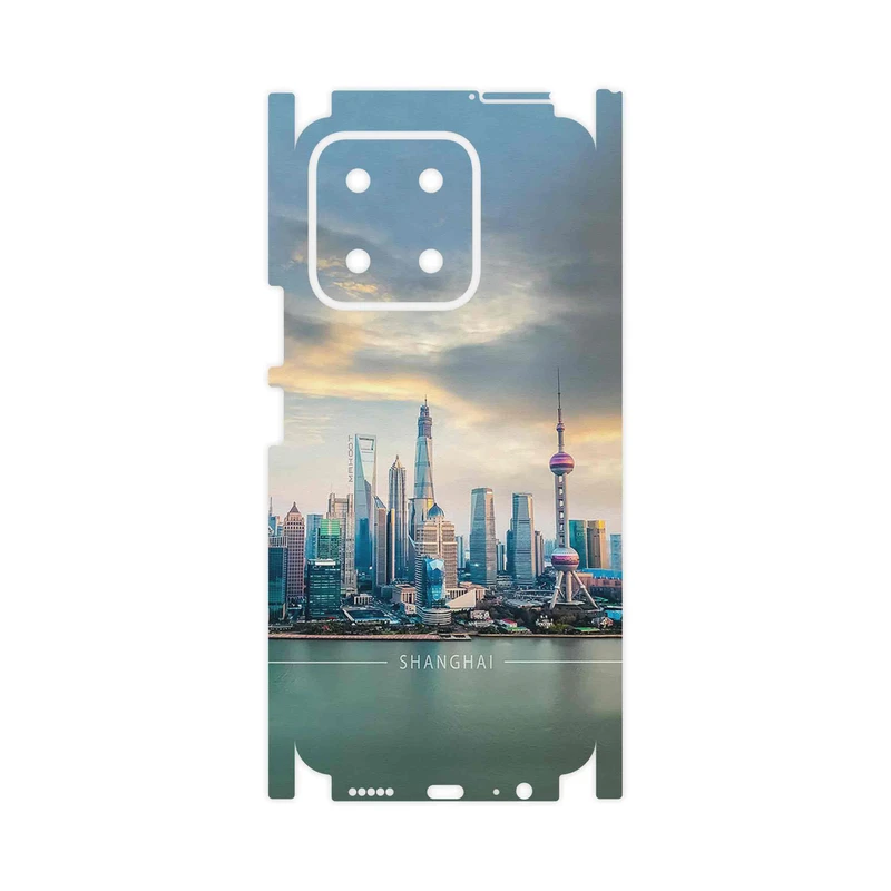 برچسب پوششی ماهوت مدل Shanghai_City-FullSkin مناسب برای گوشی موبایل آنر X5b