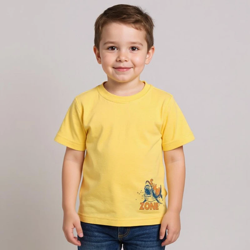 تی شرت آستین کوتاه پسرانه لوپیلو مدل 19235975