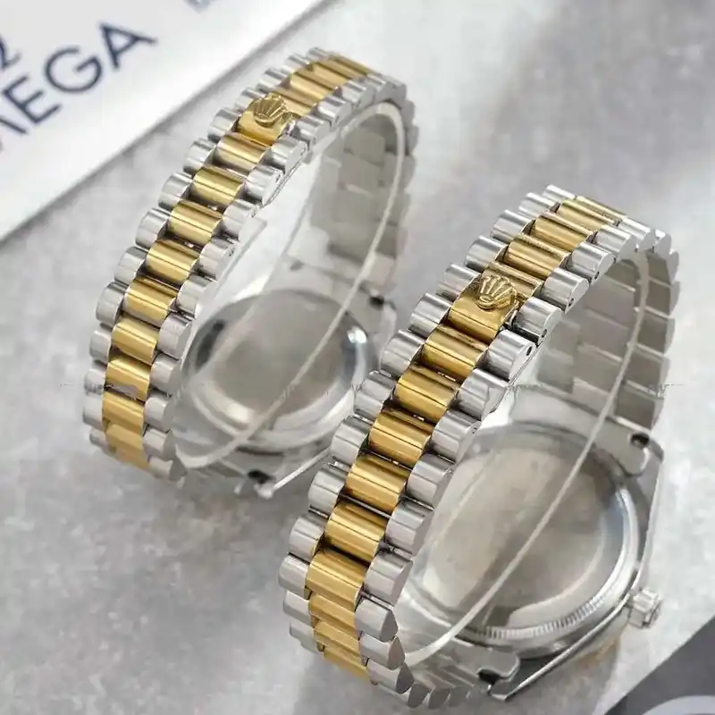 ست ساعت مچی عقربه ای زنانه و مردانه مدل دی دیت 02