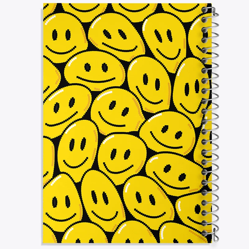 دفتر مشق 100 برگ خندالو طرح ایموجی کد N894