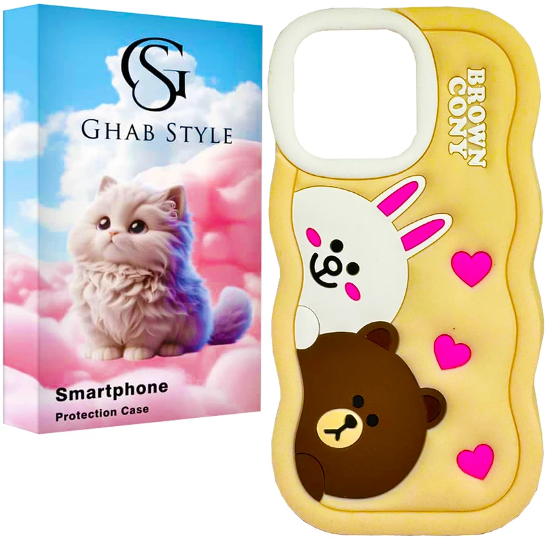 کاور قاب استایل مدل فانتزی دخترانه مناسب برای گوشی موبایل اپل iPhone 16 Pro