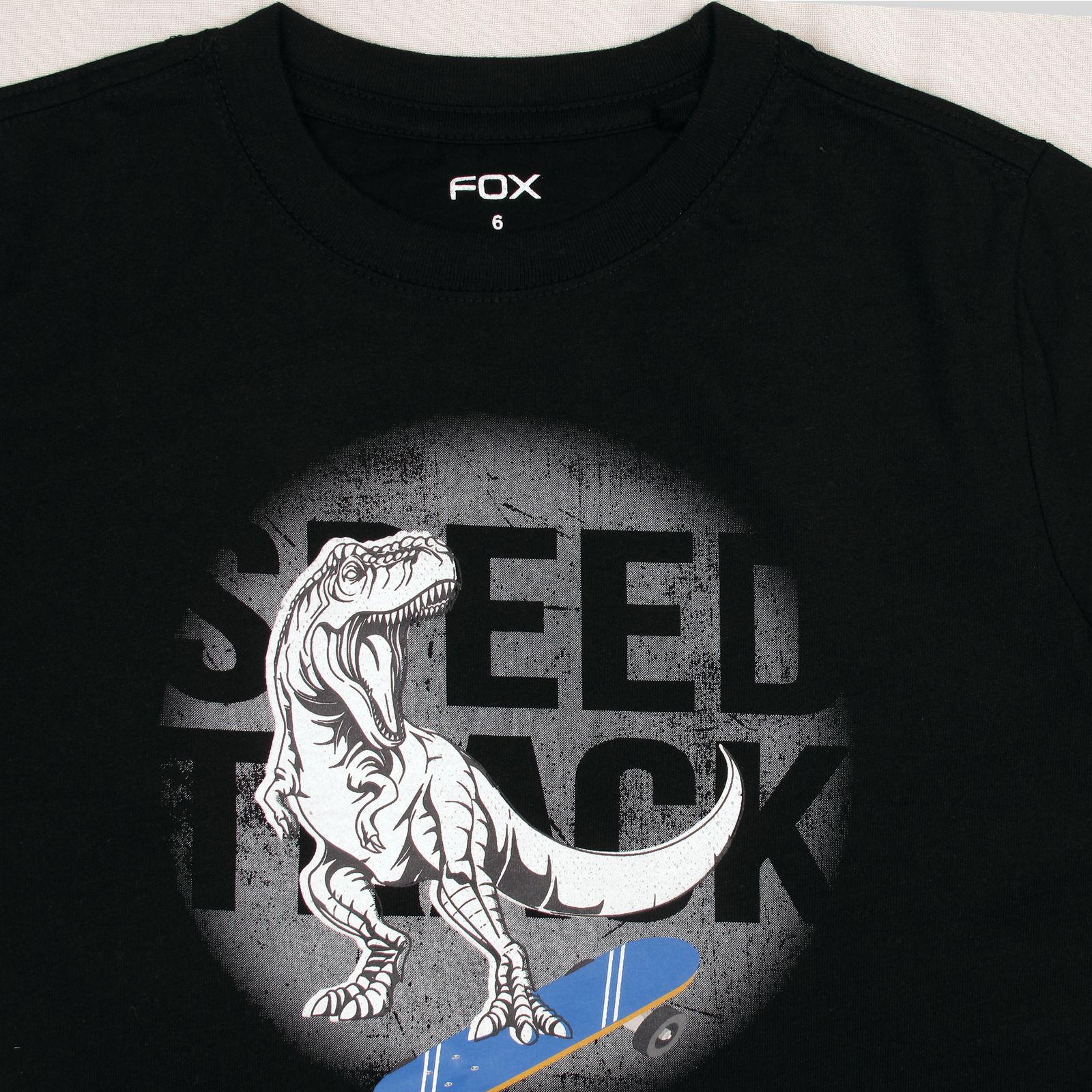 تی شرت آستین بلند پسرانه فاکس مدل Dino -  - 2