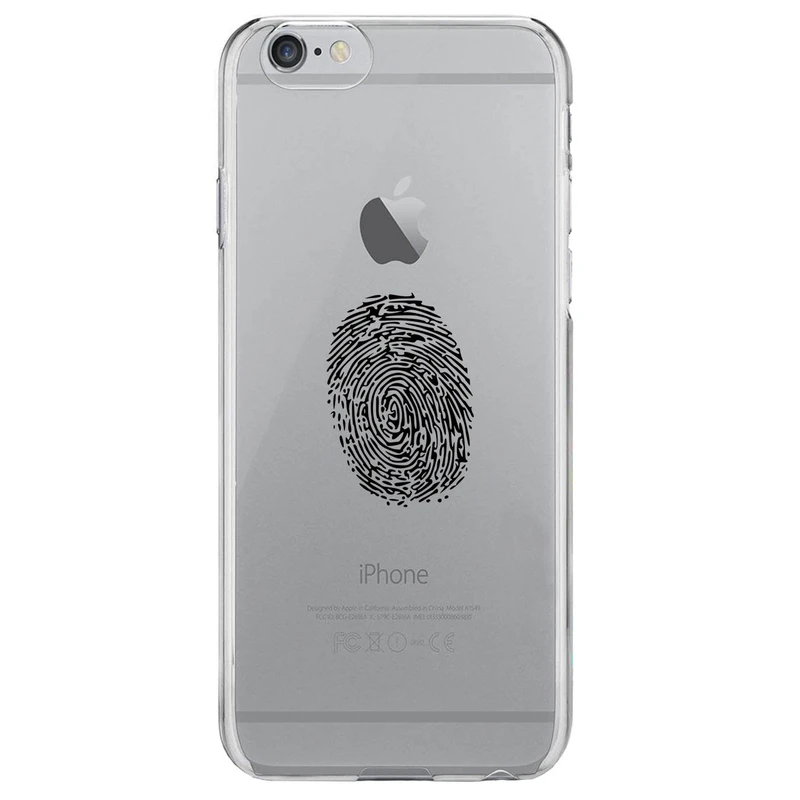 کاور مگافون طرح اثر انگشت مدل C62-B مناسب برای گوشی موبایل اپل iPhone 6 Plus / 6S Plus