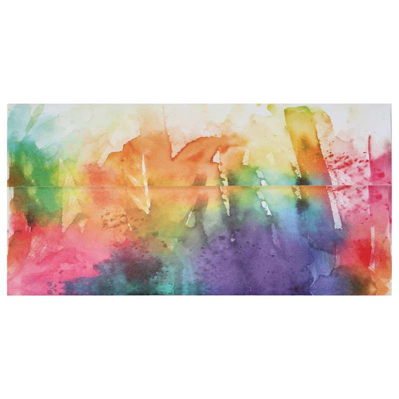 پاکت نامه انتشارات سیبان مدل Watercolor بسته 10 عددی