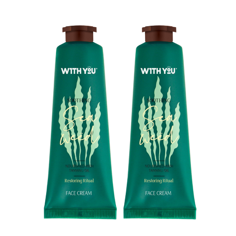 کرم مرطوب کننده دست و صورت ویت یو مدل SEA حجم 50 میلی لیتر مجموعه 2 عددی